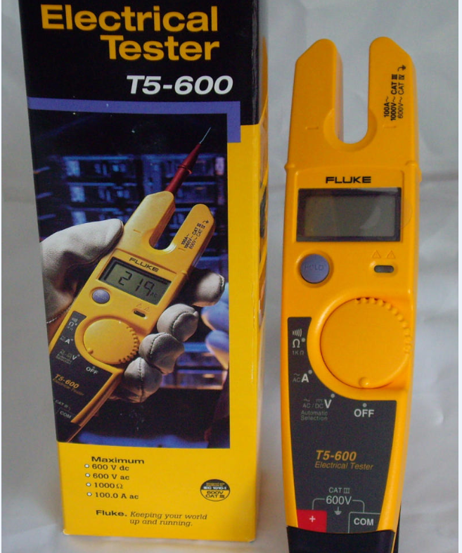 Fluke T5600 Detector de tensiune 600V CAT III ARC Brasov